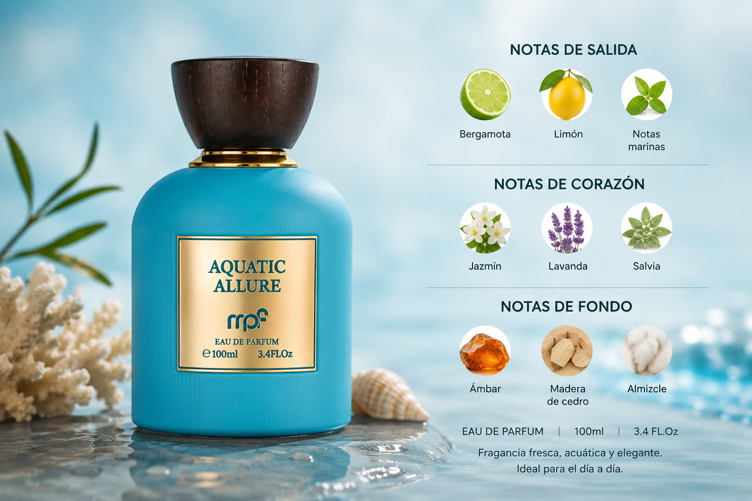 Aquatic Allure – Eau de Parfum 100 ml
